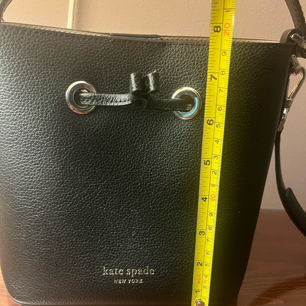 Kate Spade Black Crossbody Bag with Gold Accents - Picture 9 of 10